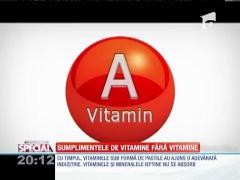 Mit sau adevăr? Suplimentele, pro şi contra