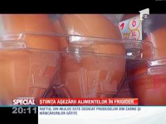Ştiința aşezării alimentelor în frigider