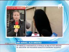 Opt medici şi o asistentă de la Spitalul de Arşi au ajuns în arest