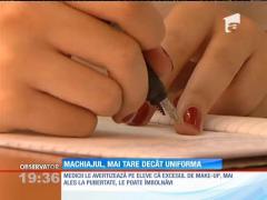 Machiajul, mai tare ca uniforma