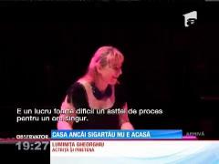 Actriţa Anca Sigartău se luptă cu statul pentru a-şi recupera banii investiţi într-o casă