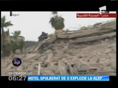Explozie devastatoare într-un hotel!
