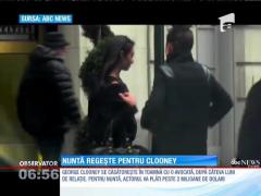 George Clooney s-a logodit cu o avocată libaneză