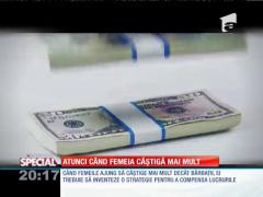 Special! Cu cât diferenţa dintre salariile partenerilor este mai mare, cu atât banii devin motiv de scandal