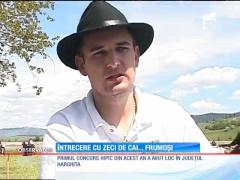 Întoarcere în timp! Competiţie hipică în Harghita cu vizitii şi jochei