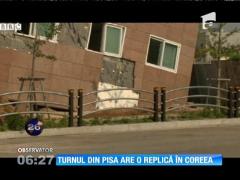 Celebrul turn din Pisa are o replică în Coreea de Sud!