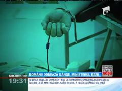 Ministrul Sănătăţii anunţă noi investiţii pentru recoltarea sângelui şi transfuzii.