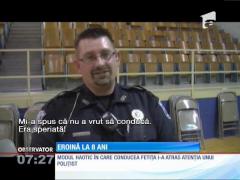 O fetiţă de opt ani a reuşit să-şi salveze mama, în timp ce femeia era la volan