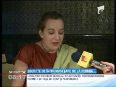 Cosmetice făcute după reţete de pe vremea lui Traian