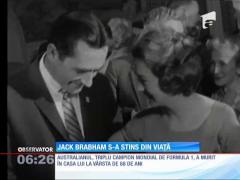 Jack Brabham s-a stins din viaţă