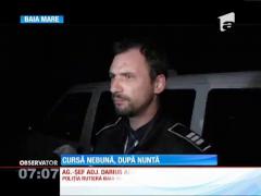 Un cavaler de onoare a plecat băut de la nuntă pe străzile din Baia Mare