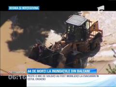 Acoperiţi de ape! Nenorocire în Balcani...