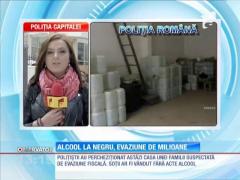 Alcool la negru, evaziune de milioane