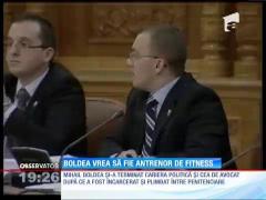 Fostul deputat Mihail Boldea vrea să devină antrenor de fitness