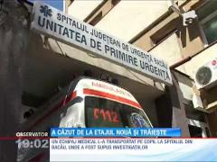 Un adevărat miracol! A supraviețuit, după ce a căzut de la etajul nouă