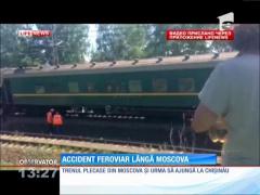 Accident feroviar cu morţi pe ruta Moscova - Chişinău