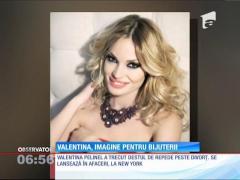 Valentina Pelinel a pozat pentru un catalog de bijuterii