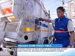 Parcarea devine pericol public