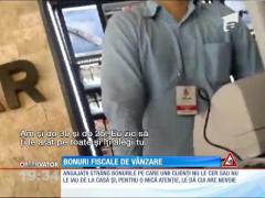 Bonuri fiscale de vânzare direct din casele de marcat ale benzinăriilor