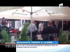 EXCLUSIV! Restaurantul unui ROMÂN, preferatul lui Joe Biden în New York!