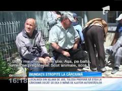 Localnicii din Tulcea preferă să stea la cârciumă decât să ajute autorităţile