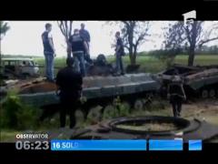 Război în toată regula în estul Ucrainei