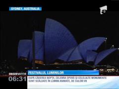 Lumini spectaculoase! S-a deschis festivalul anual Vivid Sydney