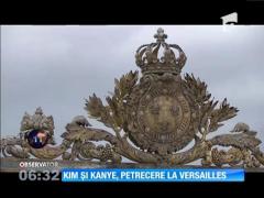 Kanye West şi Kim Kardaşian, petrecere la Versailles