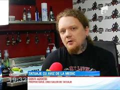 Mai ceva ca în spital! Tatuaje cu aviz de la medic