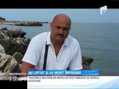 TRAGEDIE: Doi camarazi de război au murit într-un accident de mașină