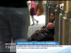 Îngrijorător! Cerșetorii români din țările occidentale