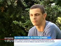 Exemplu! Un tânăr a mers la vot chiar dacă țara l-a dezamăgit