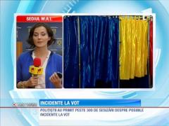300 de sesizări privind posibile nereguli la vot