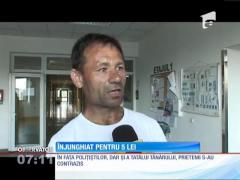 A fost înjunghiat pentru banii de-o bere!