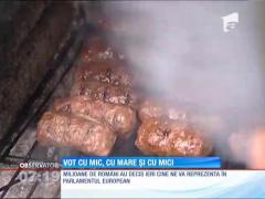 România a votat cu mic, cu mare, dar mai ales cu mici
