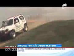 Cursă spectaculoasă pe versanţii abrubţi din Harghita