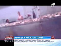 Marfă ilegală pe tarabele comercianţilor de pește