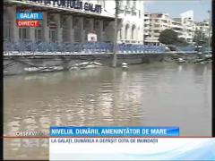 Îngrijorător! Nivelul Dunării, ameninţător de mare