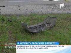 Accident grav în Sibiu. Omorât de ambulanță!