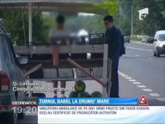 La tarabele de pe DN 1 e ca la supermarket!