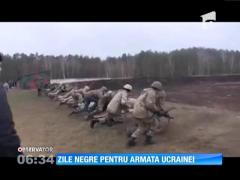 13 soldaţi şi un general, ucişi de forţele rebele din Ucraina