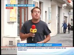 Victor Rebengiuc a fost agresat în plină stradă de un şofer