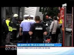 Tragedie provocată de un șofer de TIR