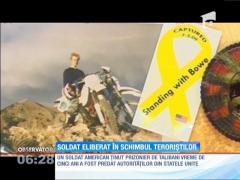 Militar american eliberat în schimbul a 5 prizonieri de la Guantanamo