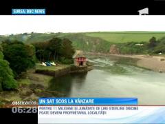 Un sat din Marea Britanie a fost scos la vânzare