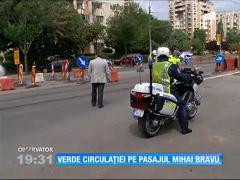 Şoferii pot circula pe primul pod al pasajului Mihai Bravu-Splaiul Unirii din Capitală