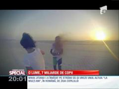 Ocolul pământului cu urări de Ziua Copilului