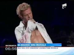 Un iunie plin de muzică bună! Vor concerta la Bucureşti Billy Idol, Bob Dylan sau Tori Amos