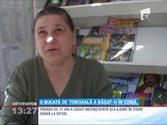O bucată de tencuială a băgat-o în comă pe o tânără de 17 ani