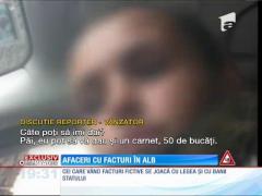 Facturi false, de vânzare la marginea drumului